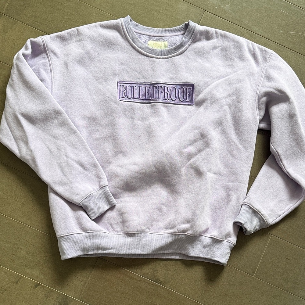 Private Paradise BTS Bulletproof Crewneck Lavender XL